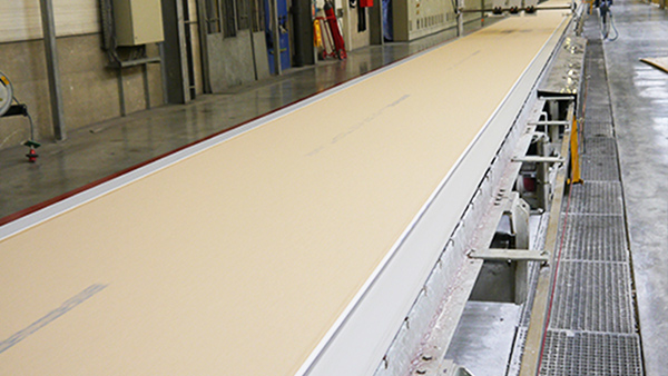 Gypsum Board Industry conveyor belt application
