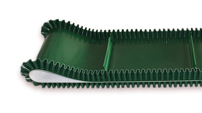 PVC skirt baffle conveyor belt