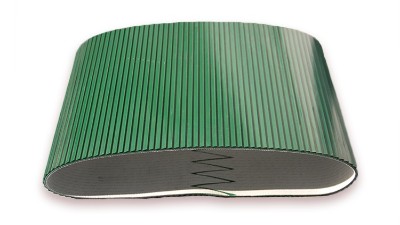 Washboard pattern conveyor belt