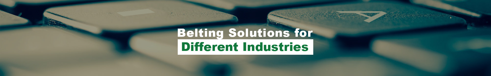 Belting Solutions for Different Industries